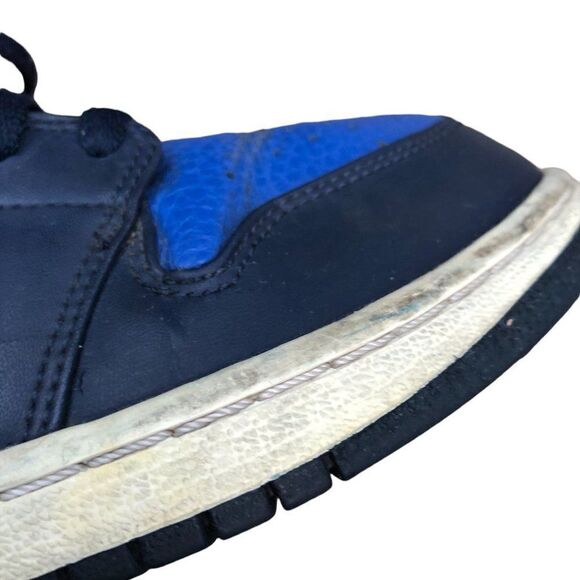 RARE 2017 Nike Air Jordan 1 Mid 'Obsidian Game Royal' Size 8 - Picture 7 of 16